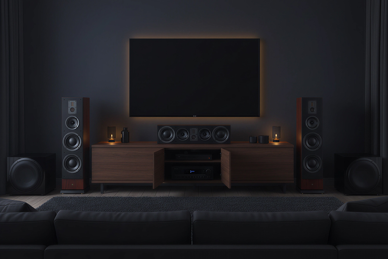 Swan Home Theater Series Immersive Sound Concept
