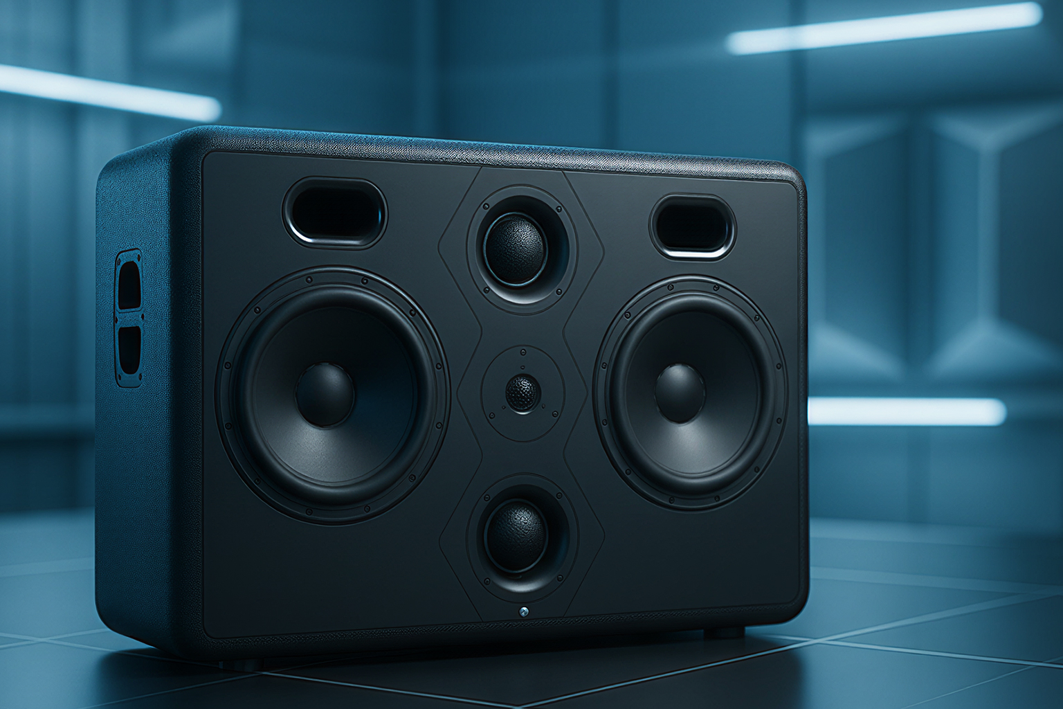 Swan Professional Monitoring Series Audio Concept Art